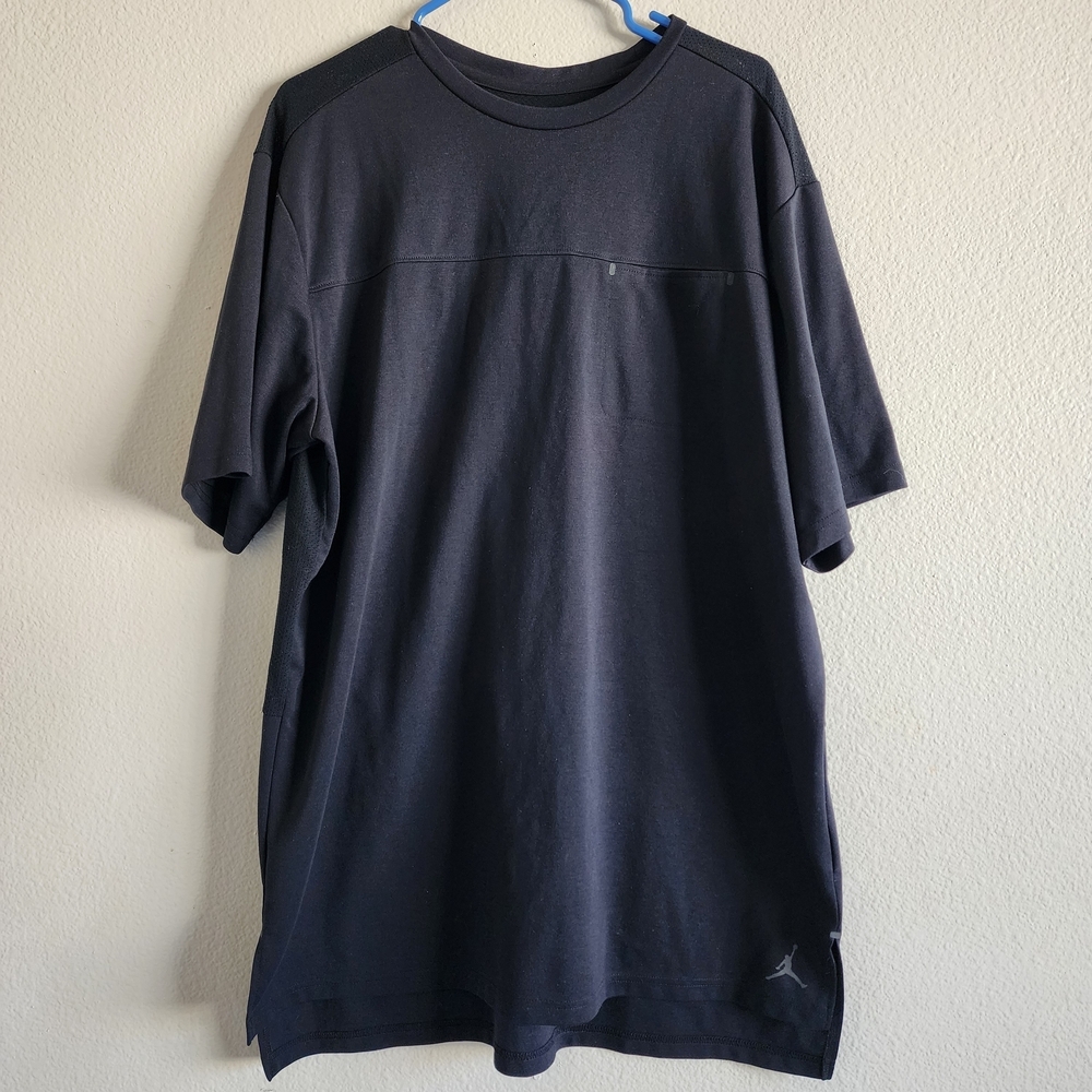 Jordan Black  Short Sleeve Tee With Pocket